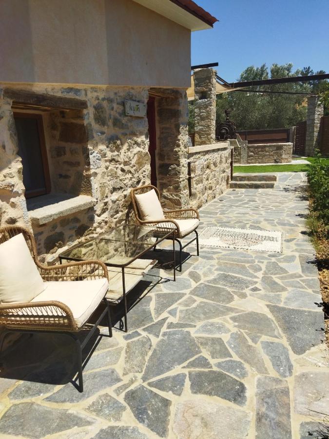 Περιβόλι Του Οδυσσέα Villa Volissos Bagian luar foto