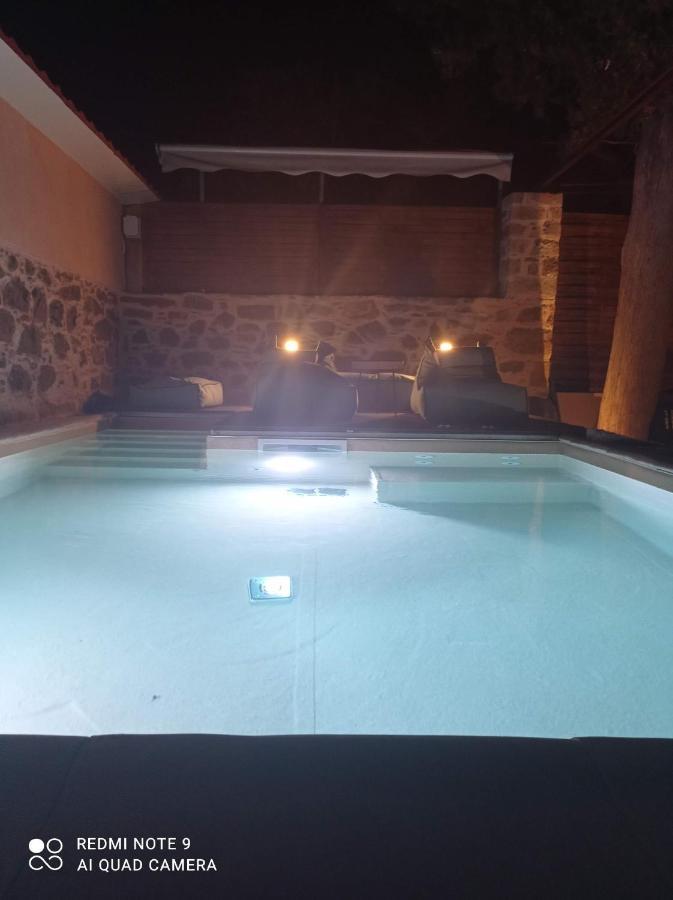 Περιβόλι Του Οδυσσέα Villa Volissos Bagian luar foto