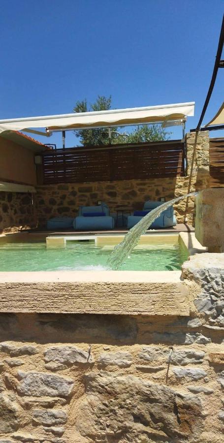 Περιβόλι Του Οδυσσέα Villa Volissos Bagian luar foto