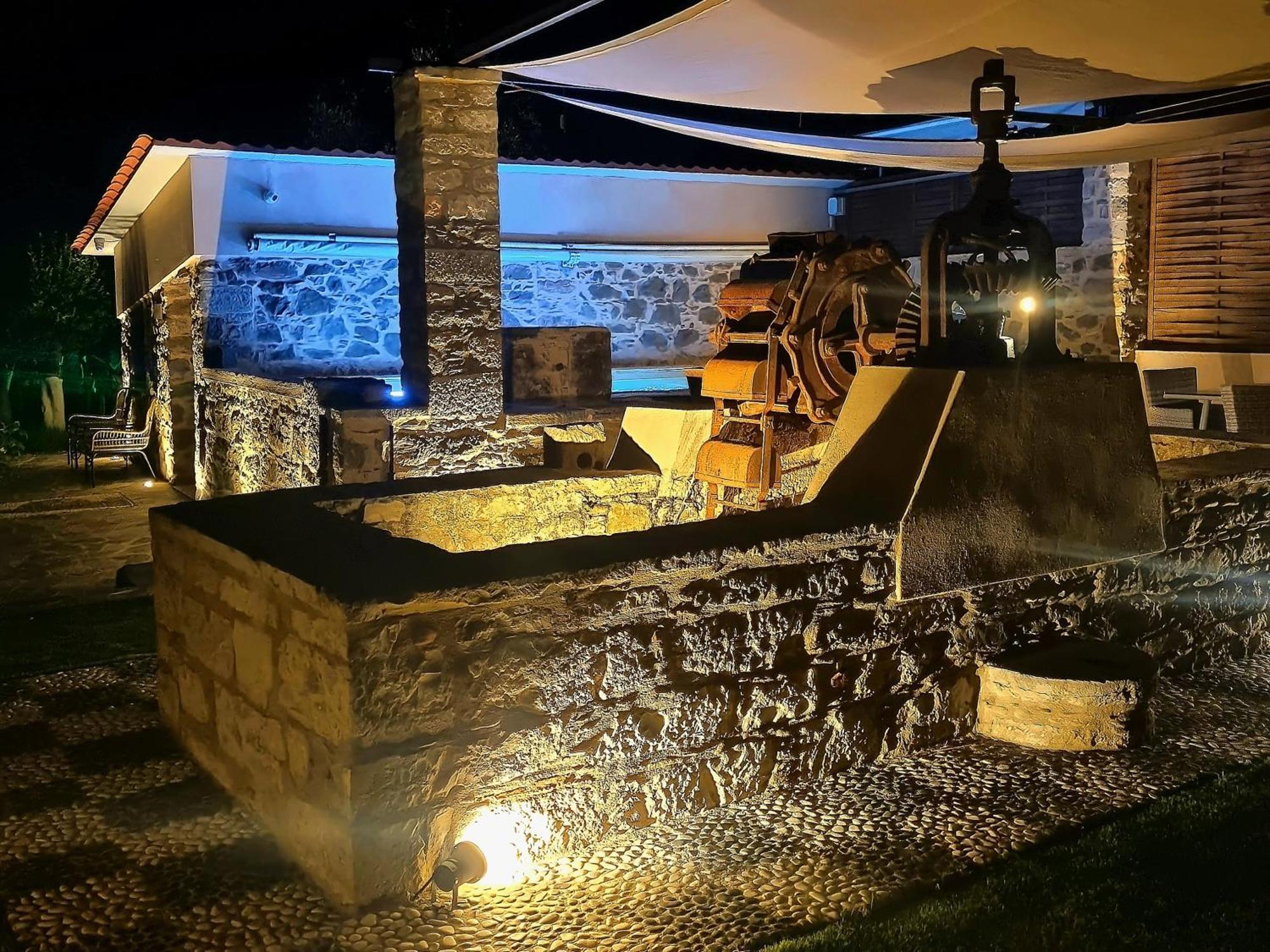 Περιβόλι Του Οδυσσέα Villa Volissos Bagian luar foto